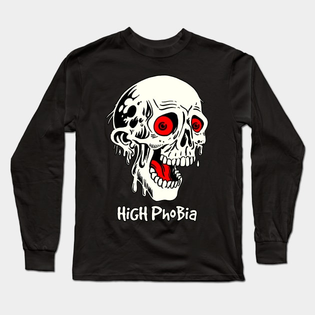 high phobia Long Sleeve T-Shirt by antonimus